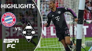 Monchengladbach vs Bayern Munich  Bundesliga Highlights  ESPN FC [upl. by Takara]