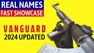 COD Vanguard  All Weapons  REAL Names  Fast Showcase 2024 [upl. by Corey]