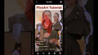 Picsart Tutorial 1 graphicdesign photoshoptutorial picsarttutorial picsarttutorials [upl. by Fiel]