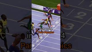 The Fastest 100m Race In The History Of The Olympics shorts [upl. by Kruger]