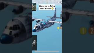 Welcome to Pubg India airline 🤣🤣 bgmi pubgmobile viralvideo funny pubg shortsfeed shorts [upl. by Tinaret]