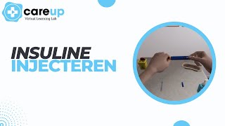 Insuline injecteren  CareUp Virtual Learning Lab [upl. by Eeliah846]