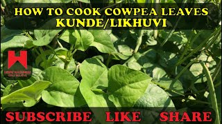 How to cook cowpea leaves Healthy and flavorful ideas [upl. by Lela]