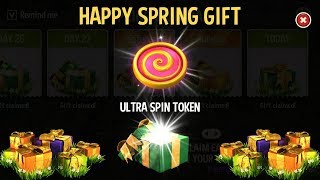 GOP3 Spring Calendar Gift Ultra Spin Token Prize Chest Reveal  Android [upl. by Haet380]