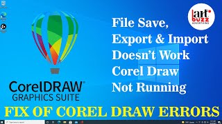 How FIX corelDraw problem Cant Save Copy Export in solved 100 Working [upl. by Stern716]