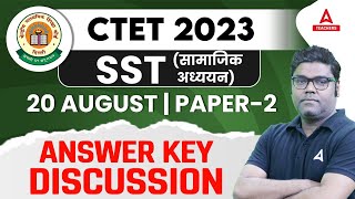 CTET Paper 2 Answer Key 2023  CTET Paper 2 Social Science Answer Key 2023 [upl. by Hsemin508]