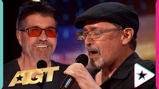 Nervous Singer Gets GOLDEN BUZZER on Americas Got Talent [upl. by Efar]