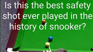 Is this the best snooker safety shot of all time by Kyren Wilson [upl. by Emarie]