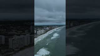 Helene Time Lapse over the Beach helene storm timelapse [upl. by Bartolome]