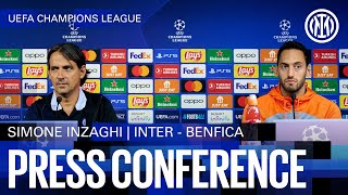 INTER  BENFICA  PREMATCH PRESS CONFERENCE LIVE 🔴🎙️⚫🔵 [upl. by Leiru196]