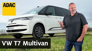 Besser als der T6 VW T7 Multivan im Fahrbericht  ADAC [upl. by Airenahs392]