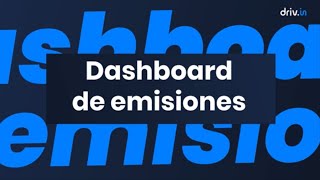 Drivin es ➕ Sostenibilidad Dashboard de Medición de Emisiones CO2e [upl. by Morgan874]