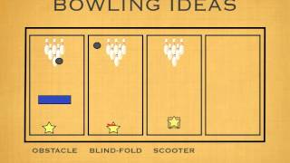 PE Games  Bowling Ideas [upl. by Carrew]