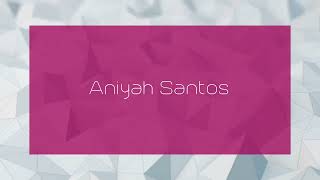 Aniyah Santos  appearance [upl. by Lexis]