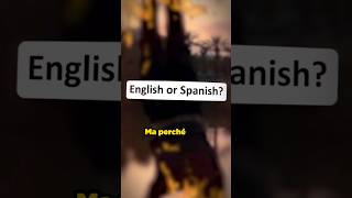 Perché ENGLISH OR SPANISH è MEME [upl. by Madlen]