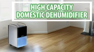 High Capacity Domestic Dehumidifier TTK 122E Product Features and Functions  VackerGlobal [upl. by Heyer530]