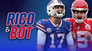 Bills vs Chiefs PREVIEW  Rico amp Bot [upl. by Irat]