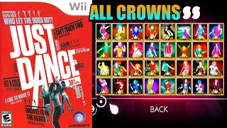 Just Dance 70 All Crowns 100 Wii Longplay [upl. by Demetrius]