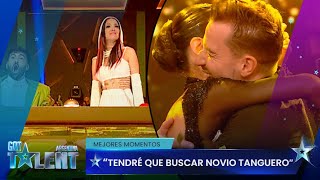 La Joaqui se prendió fuego con una pareja de tango y hubo botón dorado  Got Talent Argentina 2023 [upl. by Wes]