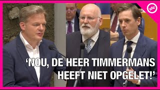 Pieter Omtzigt is KLAAR met het gezuig van Timmermans en Dassen en zet ze in de hoek OPLETTEN [upl. by Huntlee343]