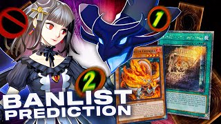 È TEMPO DI UN META RESET • YuGiOh Forbidden amp Limited List Prediction [upl. by Ellerad]