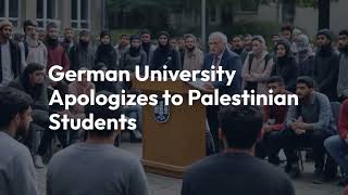 Germany Otto von Guericke University Apologizes for Stateless Palestinian Student Row [upl. by Kealey]