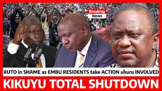 Kimeumana‼️RUTO in PANIC as EMBU RESIDENTS take action UHURU involved GACHAGUA speaks TENSION Rises [upl. by Grega903]