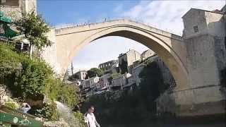 Timelapse Mostar Old Bridge [upl. by Beatriz]