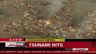 CNN Tsunami waves strike Japan [upl. by Brynn]