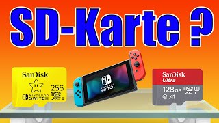 Welche SDKarte für die Nintendo Switch [upl. by Greenleaf935]