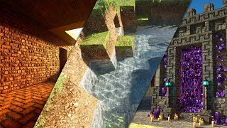 Top 5 Best Realistic Texture Packs for Minecraft [upl. by Aleuqahs]