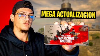 ¡MEGA ACTUALIZACIÓN DE WARZONE MOBILE INSTALA CORRECTAMENTE [upl. by Haerb]