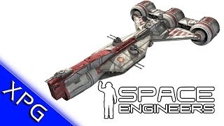 Space Engineers  Star Wars Consular Class Cruiser Community Build [upl. by Raasch]