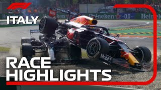 Race Highlights  2021 Italian Grand Prix [upl. by Josephina]