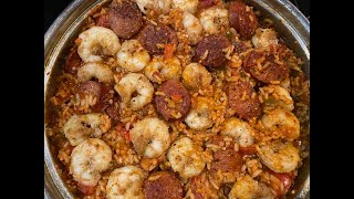 Jambalaya with Shrimp amp Andouille Sausage Recipe [upl. by Lala401]