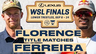 John John Florence vs Italo Ferreira  Lexus WSL Finals 2024  Title Matches [upl. by Ittocs]