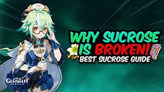 Why Sucrose is BROKEN Sucroses Full Potential Explained  Best Build amp Showcase  Genshin Impact [upl. by Latterll]