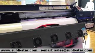 Epson S80600 Great Printer of Eco solvent Printing [upl. by Sedrul]