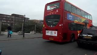 E400 ExManchester First Leicester 33695 SN12AGX Driver Under Instructions at Leicester Gravel Street [upl. by Aicen221]