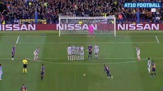 Messis STUNNING Freekick Vs Liverpool  AT10 Football Extended Version  UEFA Champions League [upl. by Sauncho]