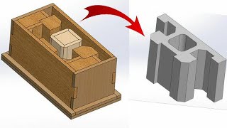 Design and manufacture of effective interlocking cement block [upl. by Atil]