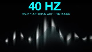 Pure 40 HZ Binaural Beats The Frequency for FOCUS MEMORY and CONCENTRATION [upl. by Lorac]