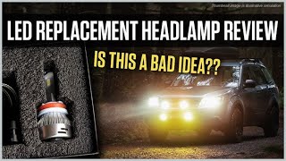 The New 5 LED Car Headlight Which Will Surprise You I Led Headlight Review I [upl. by Balas]