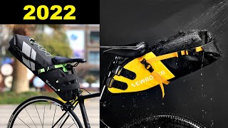 🚴 Bikepacking Seat Packs 2022  Topeak NEWBOLER WESTBIKING Rhinowalk ROCKBROS Seatpost Mount Bag [upl. by Noillimaxam946]