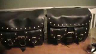 Studded bags before and after [upl. by Siegler6]