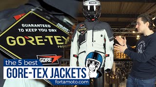 5 BEST waterproof GORETEX motorcycle jackets  FortaMotocom [upl. by Asik]