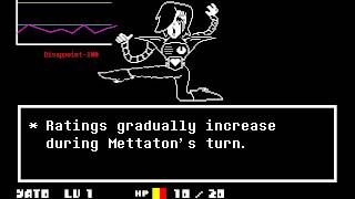 OH YES  Undertale  Mettaton EX Fight [upl. by Bbor]