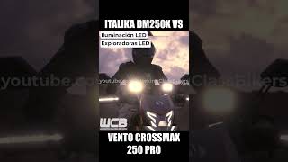 ITALIKA DM250X VS VENTO CROSSMAX 250 PRO 2023 Shorts [upl. by Ryter677]