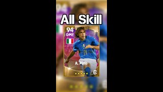 All Skill Pirlo efootball efootball2022 efootballmobile [upl. by Farrah114]