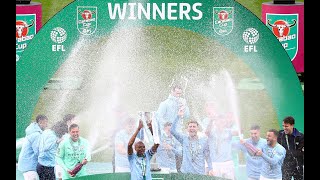 Manchester City v Tottenham Hotspur  2021 Carabao Cup Final in full [upl. by Aiyotal]